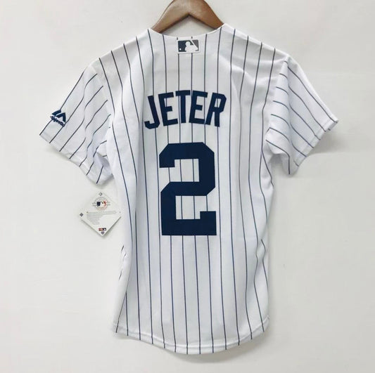 Derek Jeter New York Yankees MLB Majestic YOUTH Jersey product image 1, provided for visual reference and product detail