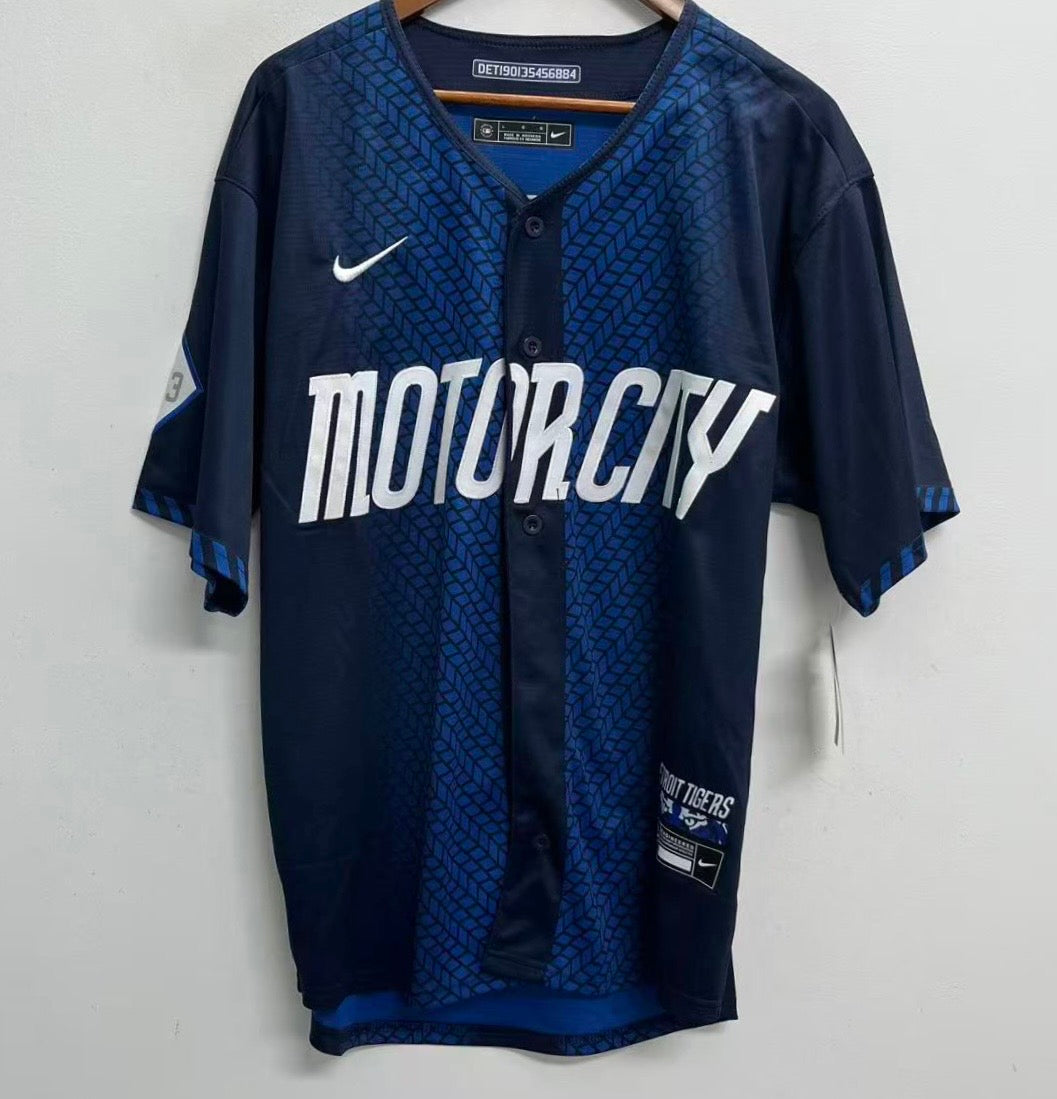 Kerry Carpenter Detroit Tigers Youth KIDS Official MLB Nike City Connect Limited Jersey product image 2, provided for visual