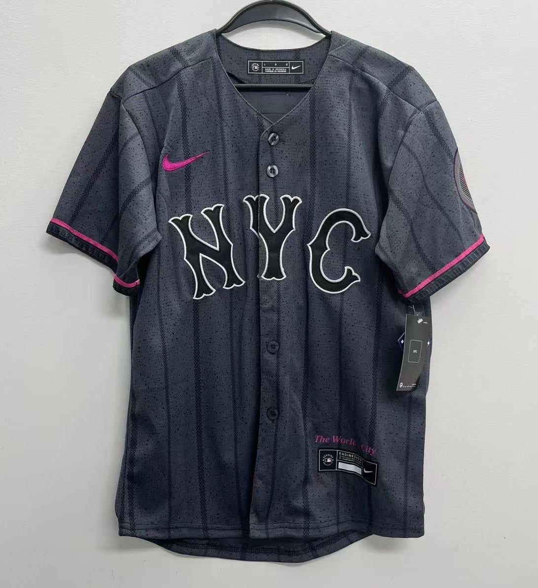 Edwin Díaz YOUTH New York Mets Official MLB Nike City Connect Limited Jersey product image 2, provided for visual reference