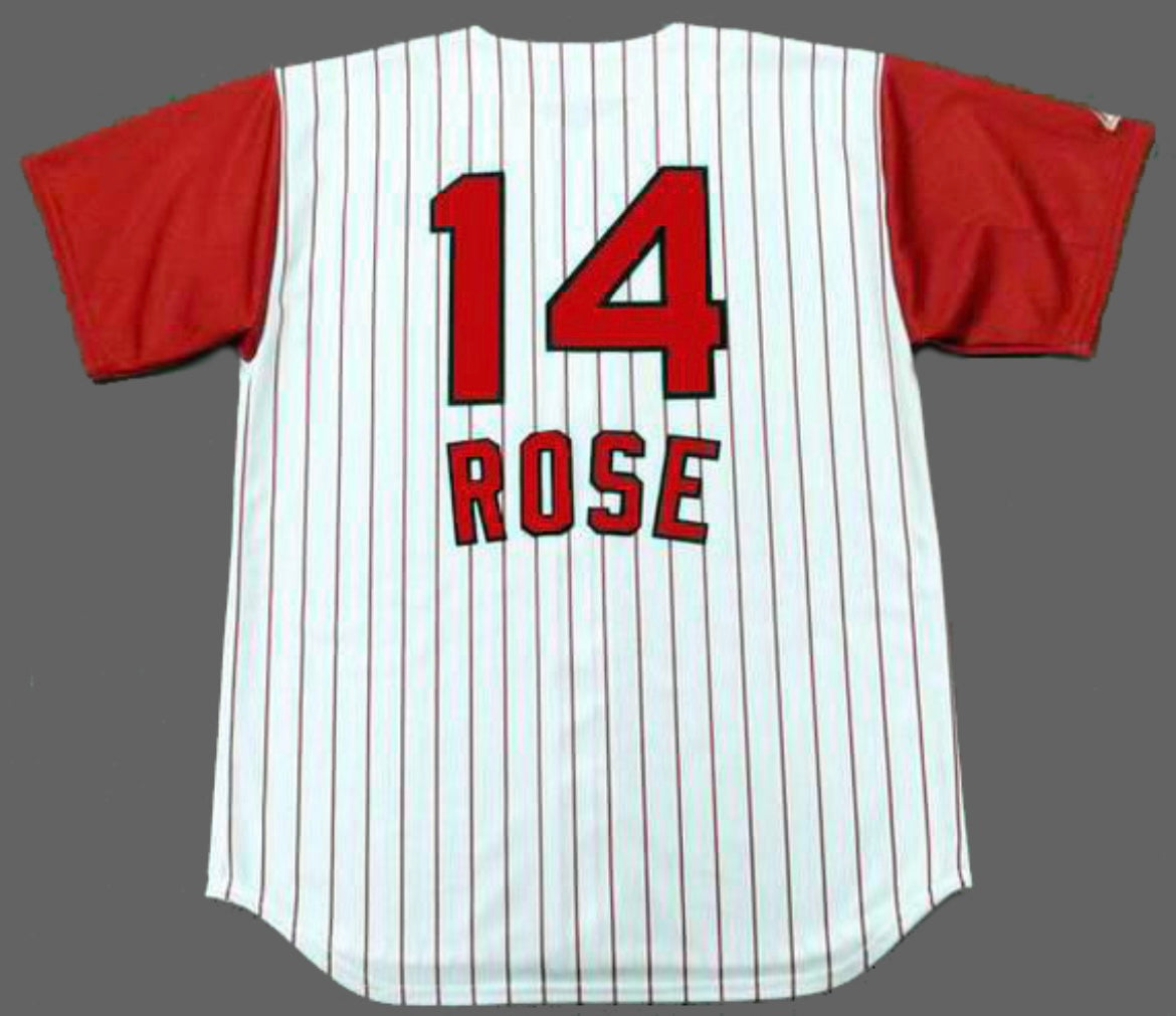 Pete Rose YOUTH KIDS Cincinnati Reds Official MLB Majestic Jersey product image 1, provided for visual reference and product