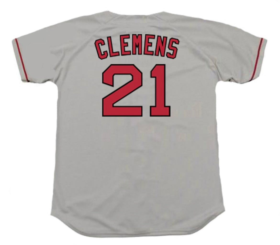 Roger Clemens YOUTH KIDS Boston Red Sox Official MLB Majestic Jersey product image 1, provided for visual reference and