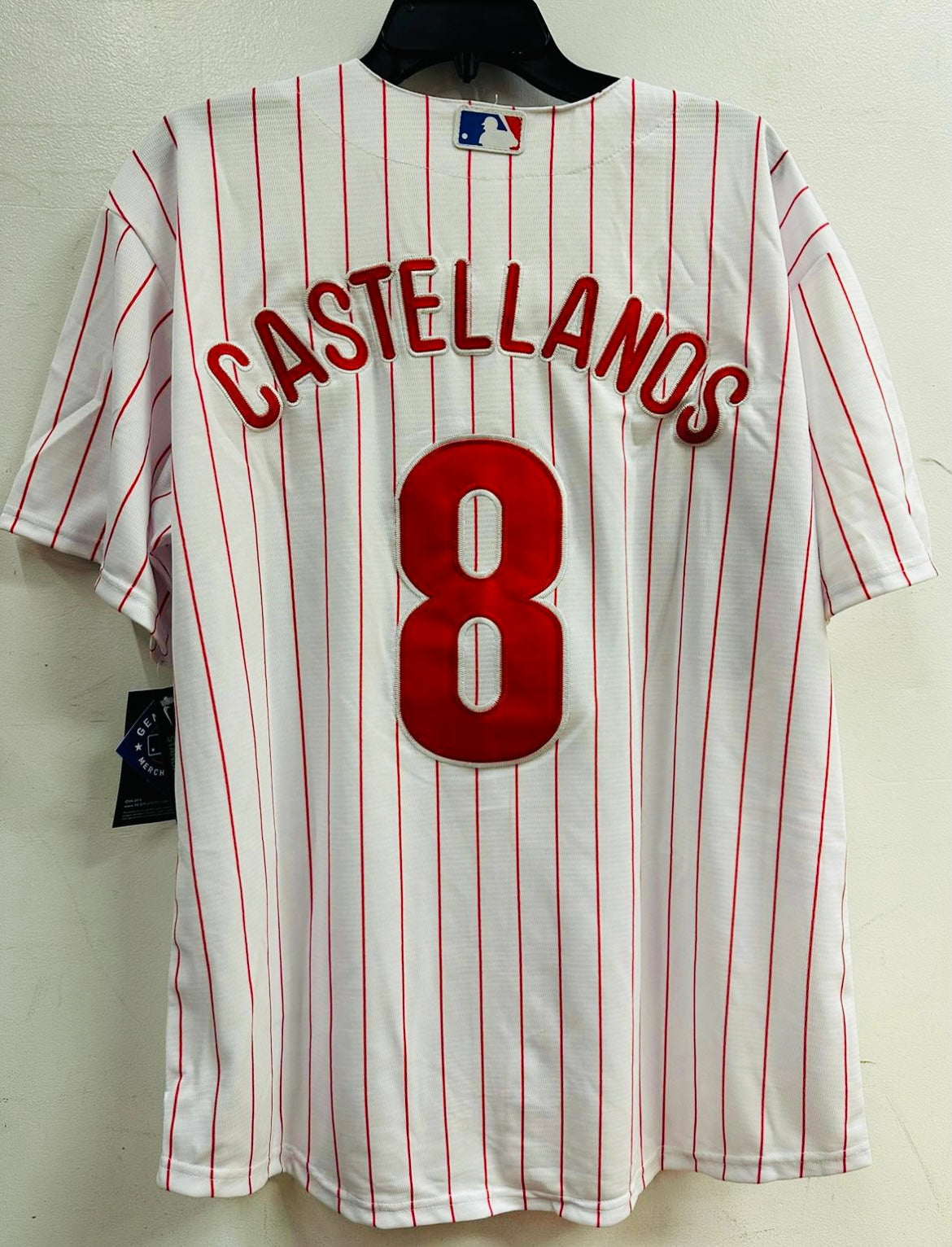 Nick Castellanos YOUTH KIDS Philadelphia Phillies Official MLB product image 1, provided for visual reference and product