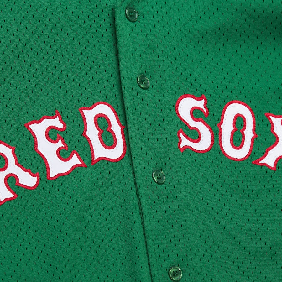 David Ortiz YOUTH KIDS Green St. Patrick’s Day Boston Red Sox Official MLB Jersey product image 5, provided for visual