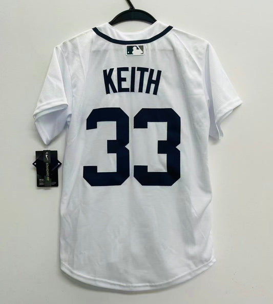 Colt Keith Detroit Tigers Youth Kids Official MLB Nike Jersey product image 1, provided for visual reference and product
