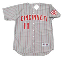 Barry Larkin YOUTH KIDS Cincinnati Reds Official MLB Majestic Jersey product image 2, provided for visual reference and
