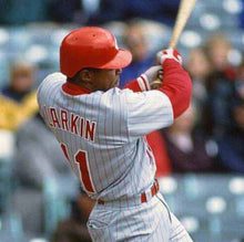 Barry Larkin YOUTH KIDS Cincinnati Reds Official MLB Majestic Jersey product image 4, provided for visual reference and
