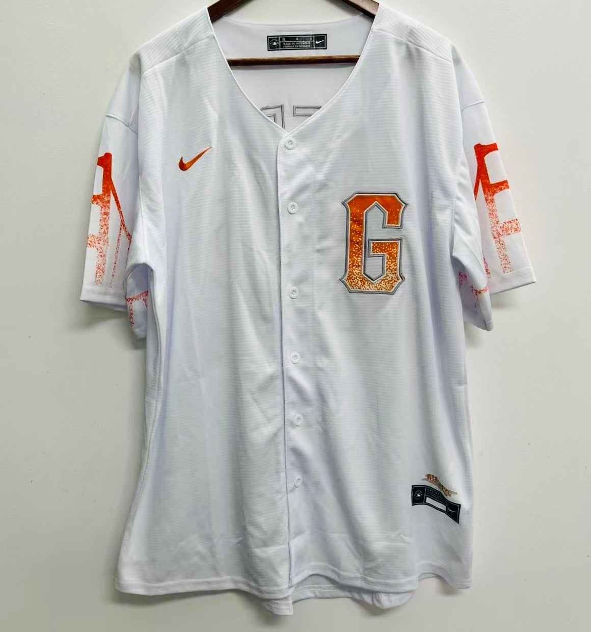 Logan Webb YOUTH KIDS SAN FRANCISCO Giants Official MLB City Connect Limited jersey product image 2, provided for visual