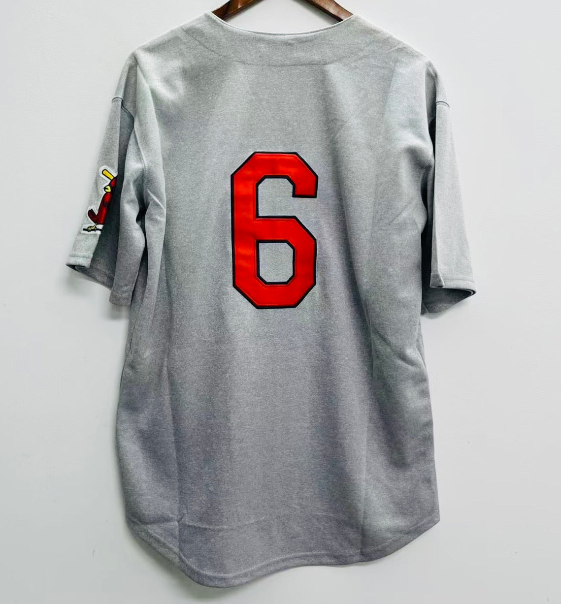 Stan Musial 1956 YOUTH KIDS St. Louis Cardinals Official MLB Jersey product image 1, provided for visual reference and