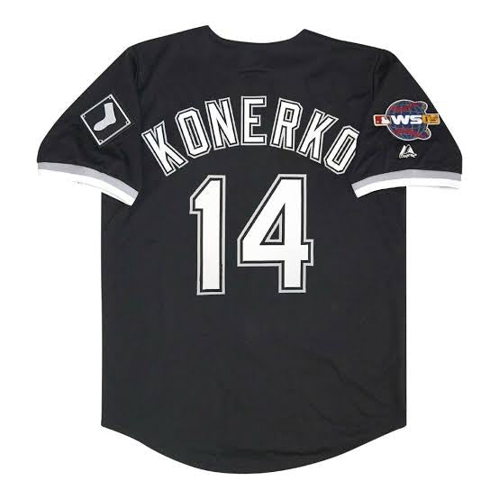 Paul Konerko YOUTH KIDS Chicago White Sox Official MLB Majestic Jersey product image 1, provided for visual reference and
