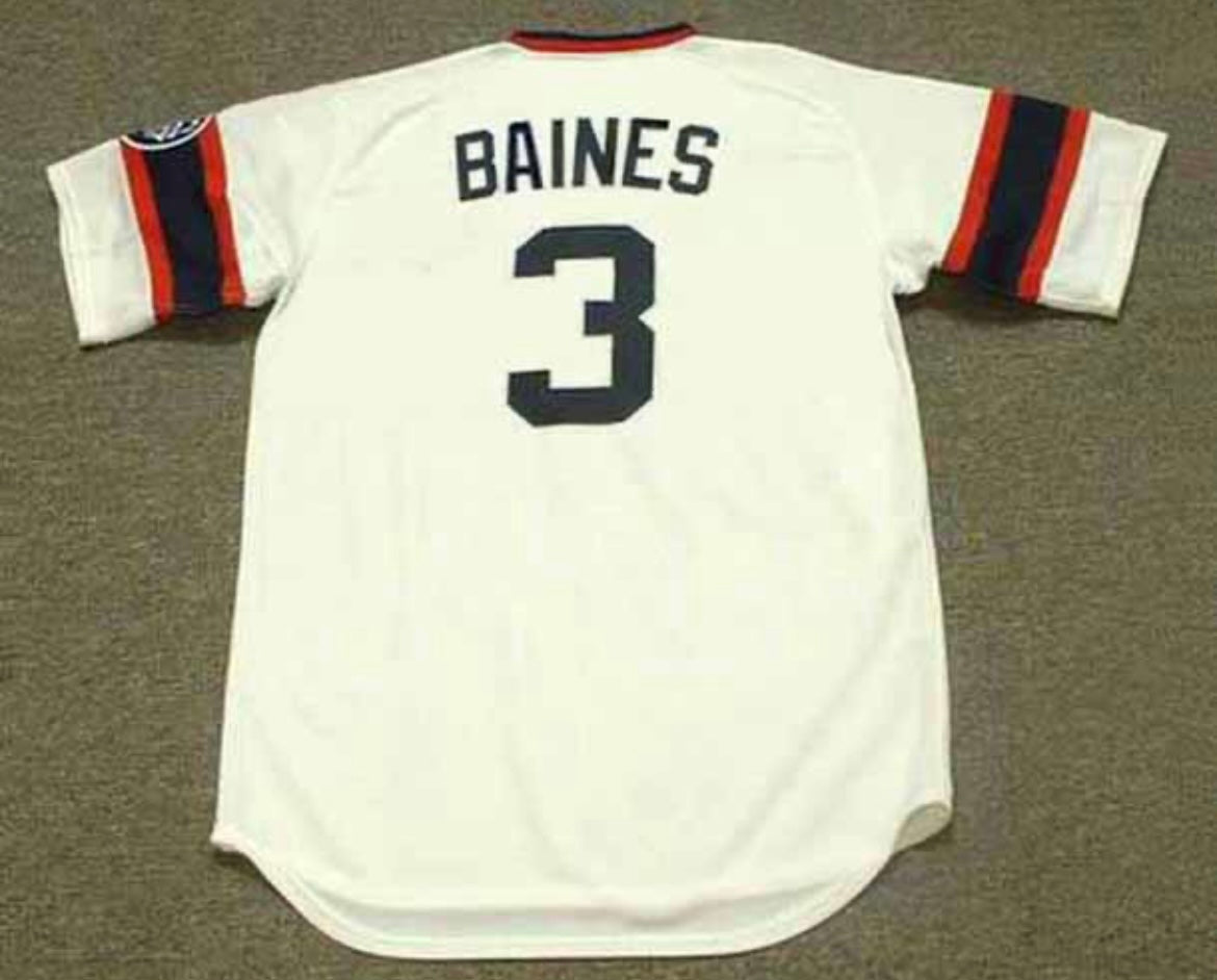Harold Baines 1985 YOUTH KIDS Chicago White Sox Official MLB Majestic Jersey product image 1, provided for visual reference