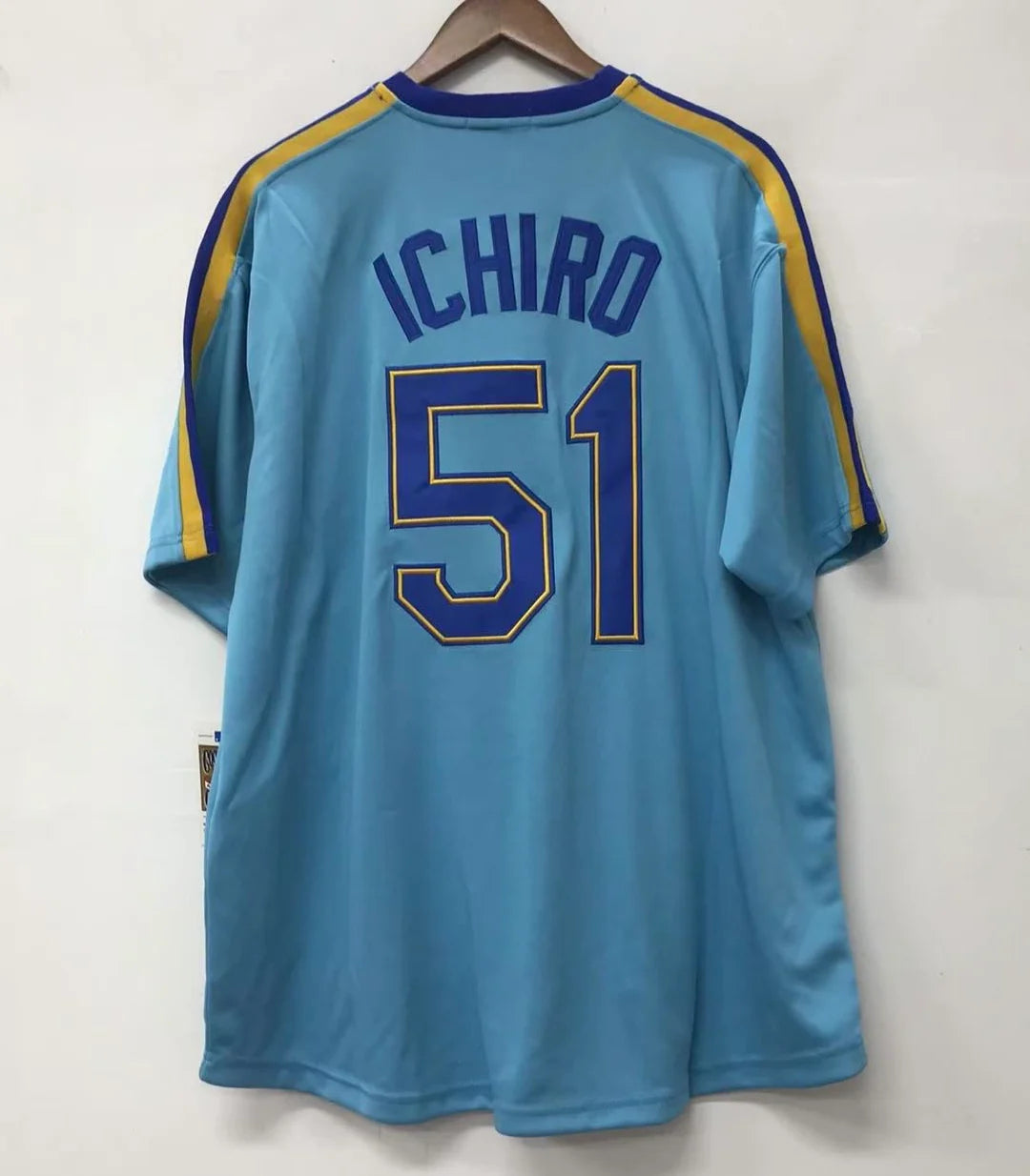 Ichiro Suzuki YOUTH KIDS Seattle Mariners Official MLB retro jersey product image 1, provided for visual reference and