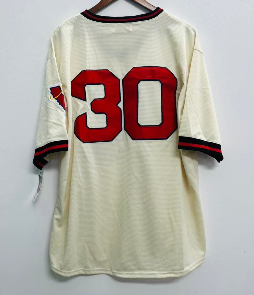 Nolan Ryan YOUTH KIDS Anaheim California Angels Official MLB Majestic Jersey product image 1, provided for visual reference