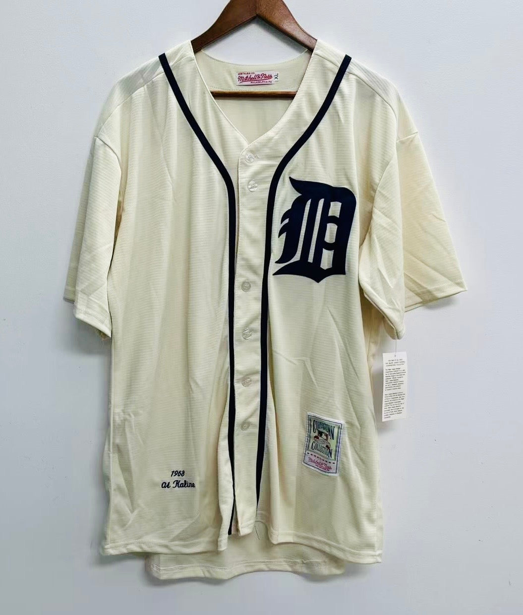 Al Kaline Detroit Tigers YOUTH KIDS Official MLB Jersey product image 2, provided for visual reference and product detail