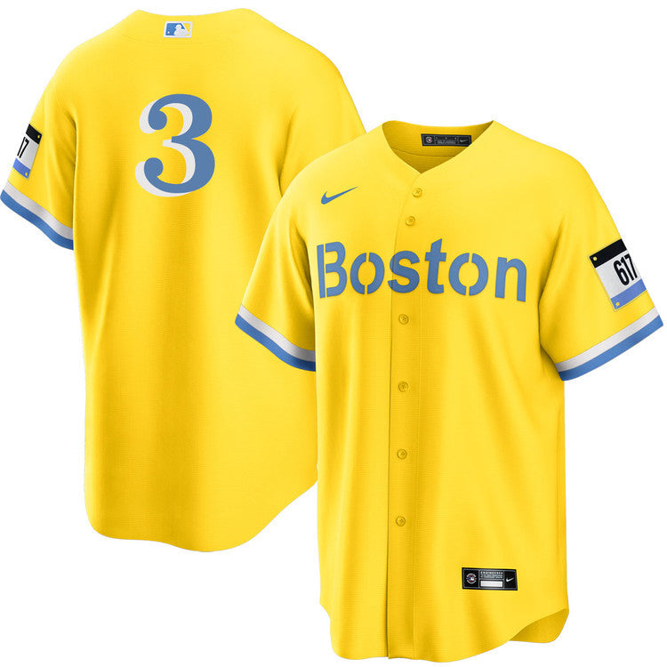 Ceddanne Rafaela YOUTH KIDS Boston Red Sox Official MLB City Connect Limited Nike Jersey product image 1, provided for