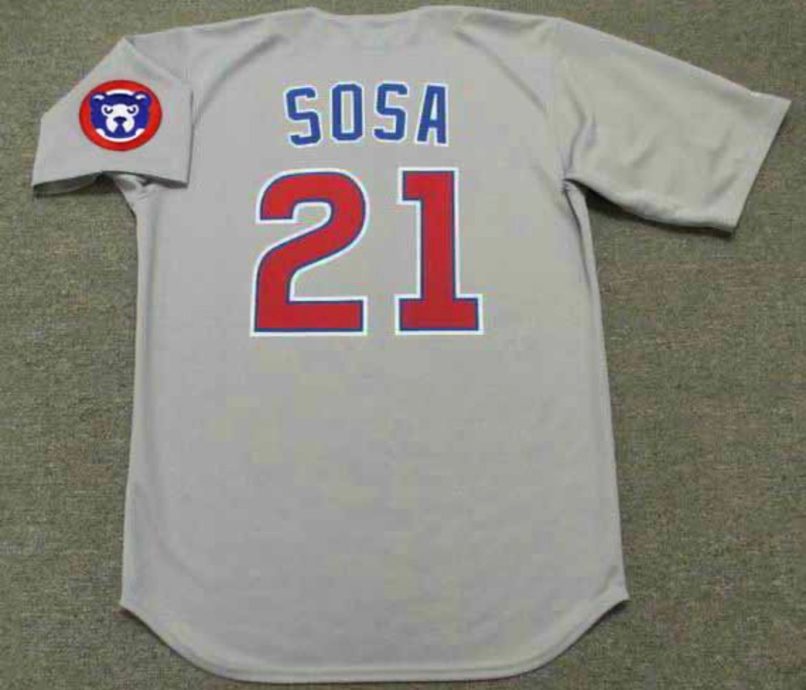 Sammy Sosa 1996 YOUTH KIDS Chicago Cubs Official MLB jersey product image 1, provided for visual reference and product