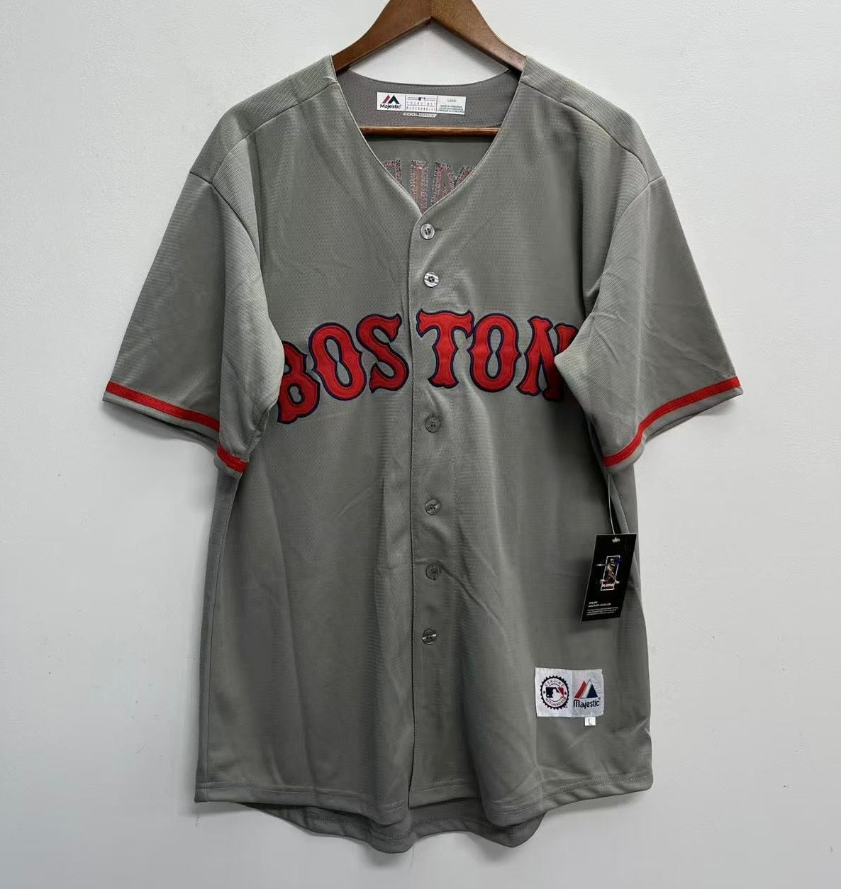Manny Ramirez YOUTH KIDS Boston Red Sox Official MLB Jersey product image 2, provided for visual reference and product