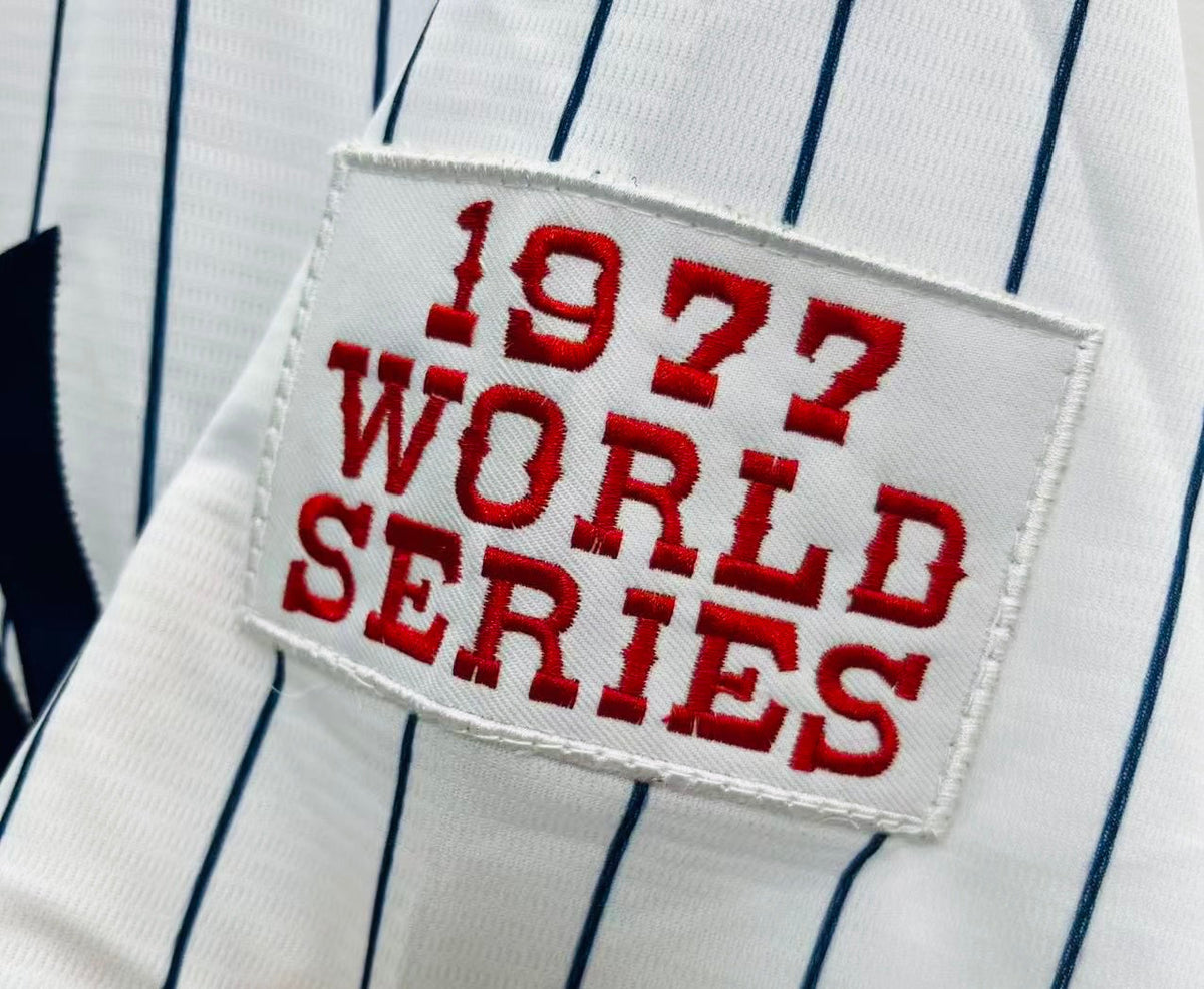 Reggie Jackson YOUTH KIDS New York Yankees Jersey Mitchell & Ness product image 3, provided for visual reference and product