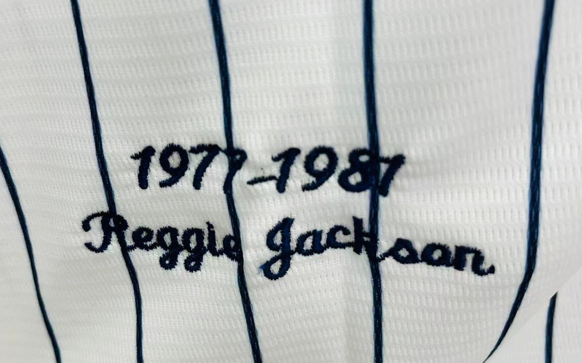 Reggie Jackson YOUTH KIDS New York Yankees Jersey Mitchell & Ness product image 5, provided for visual reference and product