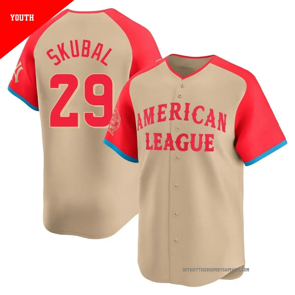 Tarik Skubal Detroit Tigers All Star Youth Official MLB Nike Jersey product image 1, provided for visual reference and