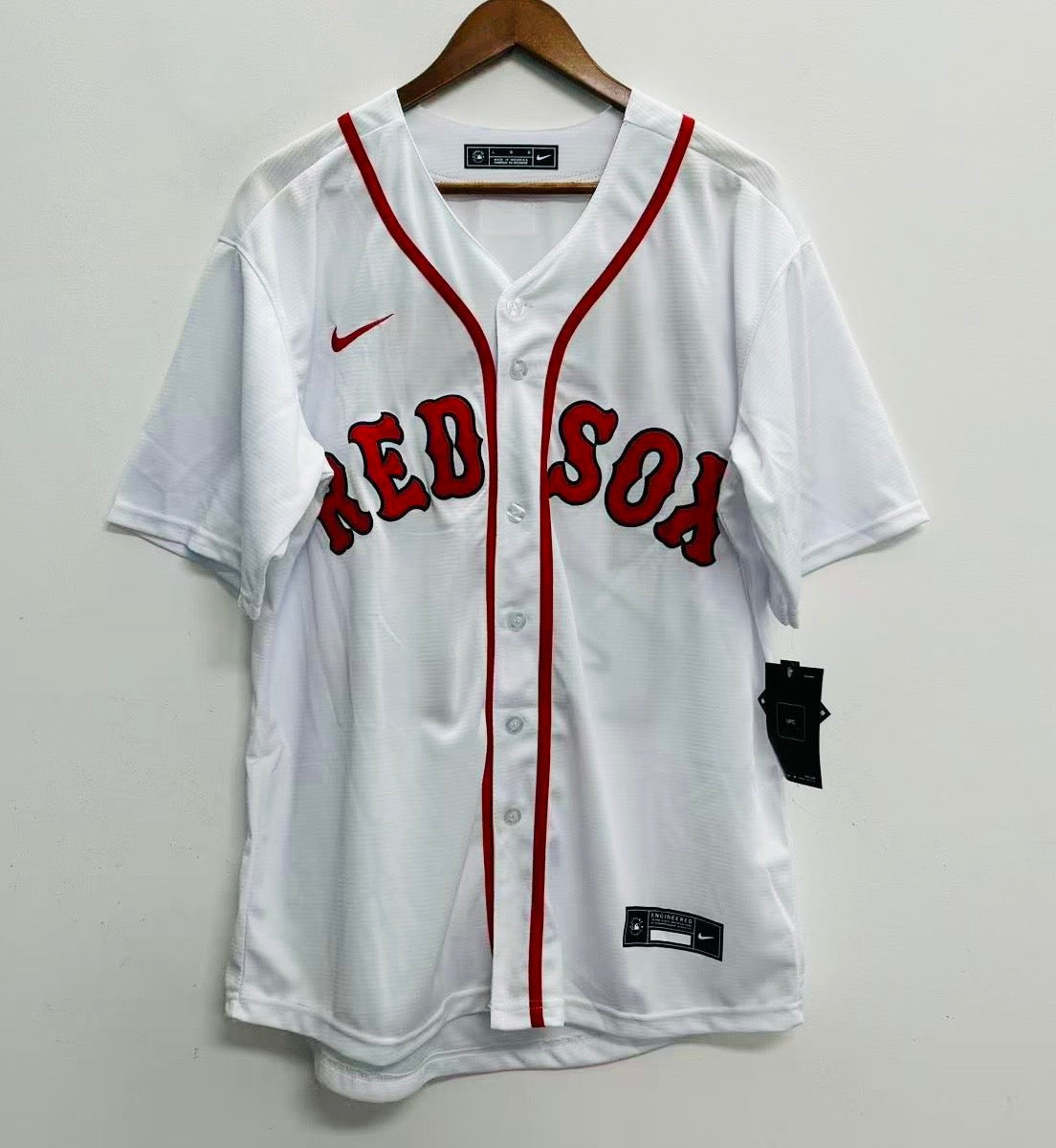 Roger Clemens YOUTH KIDS Boston Red Sox Official MLB Nike Jersey product image 2, provided for visual reference and product