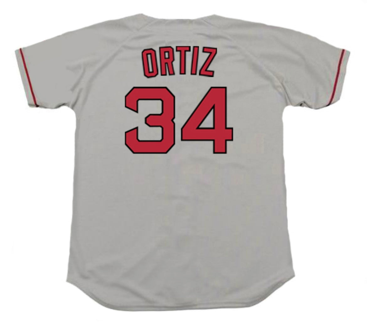 David Ortiz 2004 YOUTH KIDS Boston Red Sox Official MLB Majestic Jersey product image 1, provided for visual reference and