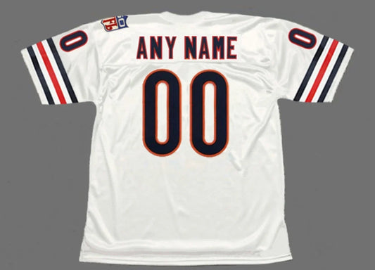 Any name & Number 1969 Chicago Bears NFL Mitchell & Ness Jersey white product image 1, provided for visual reference and