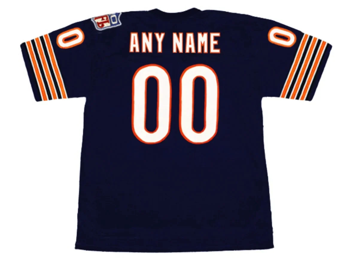 Any name & Number 1969 Chicago Bears NFL Mitchell & Ness Jersey product image 1, provided for visual reference and product