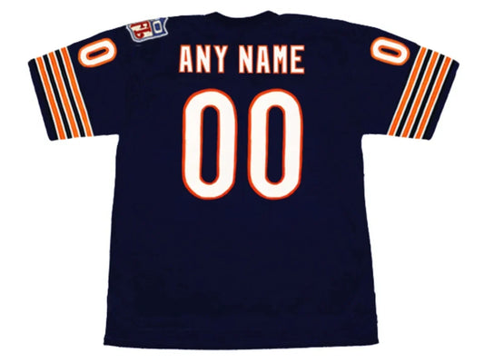 Any name & Number 1969 Chicago Bears NFL Mitchell & Ness Jersey product image 1, provided for visual reference and product
