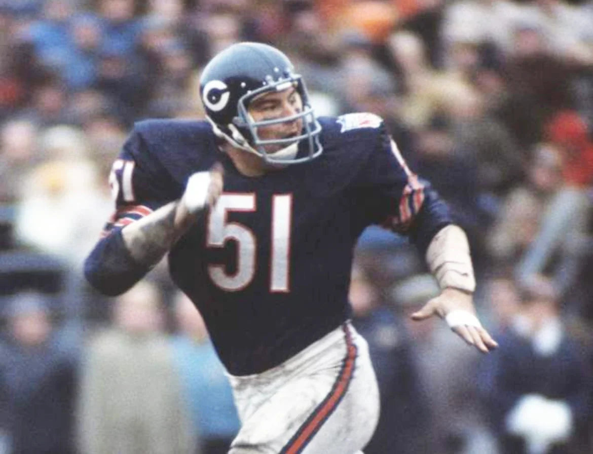 Any name & Number 1969 Chicago Bears NFL Mitchell & Ness Jersey product image 7, provided for visual reference and product
