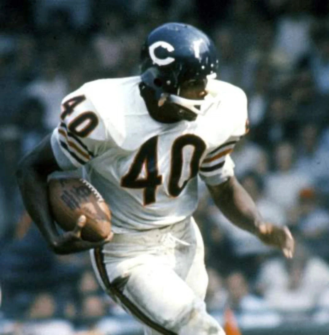 Any name & Number 1970’s Chicago Bears NFL Mitchell & Ness Jersey white product image 4, provided for visual reference and