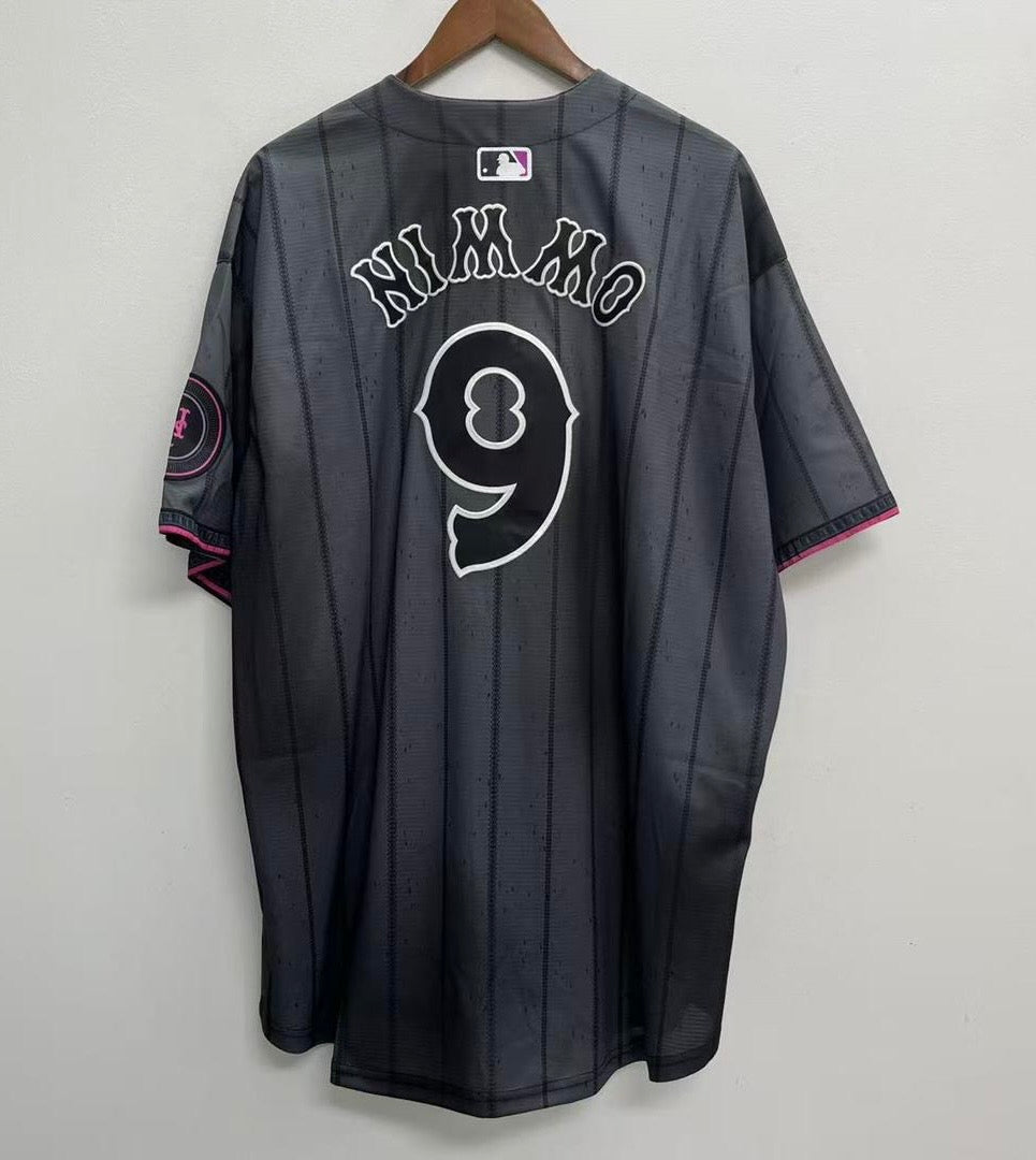 Brandon Nimmo YOUTH New York Mets Official MLB Nike City Connect Limited Jersey product image 1, provided for visual