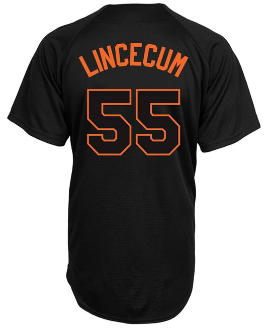 Tim Lincecum YOUTH SAN FRANCISCO Giants Official MLB jersey Majestic product image 1, provided for visual reference and