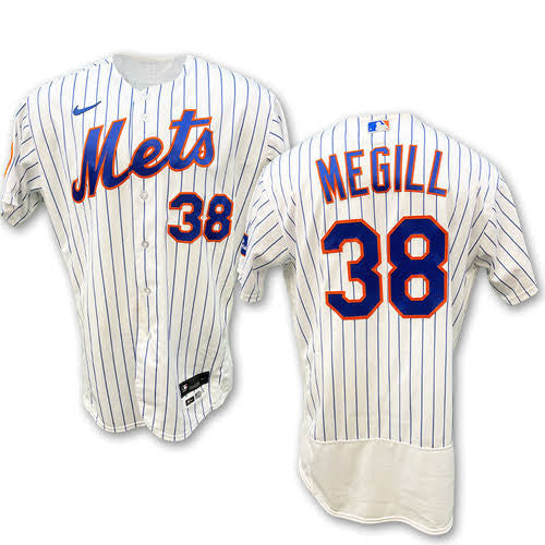 Tylor Megill YOUTH New York Mets Official MLB Nike Jersey product image 1, provided for visual reference and product detail