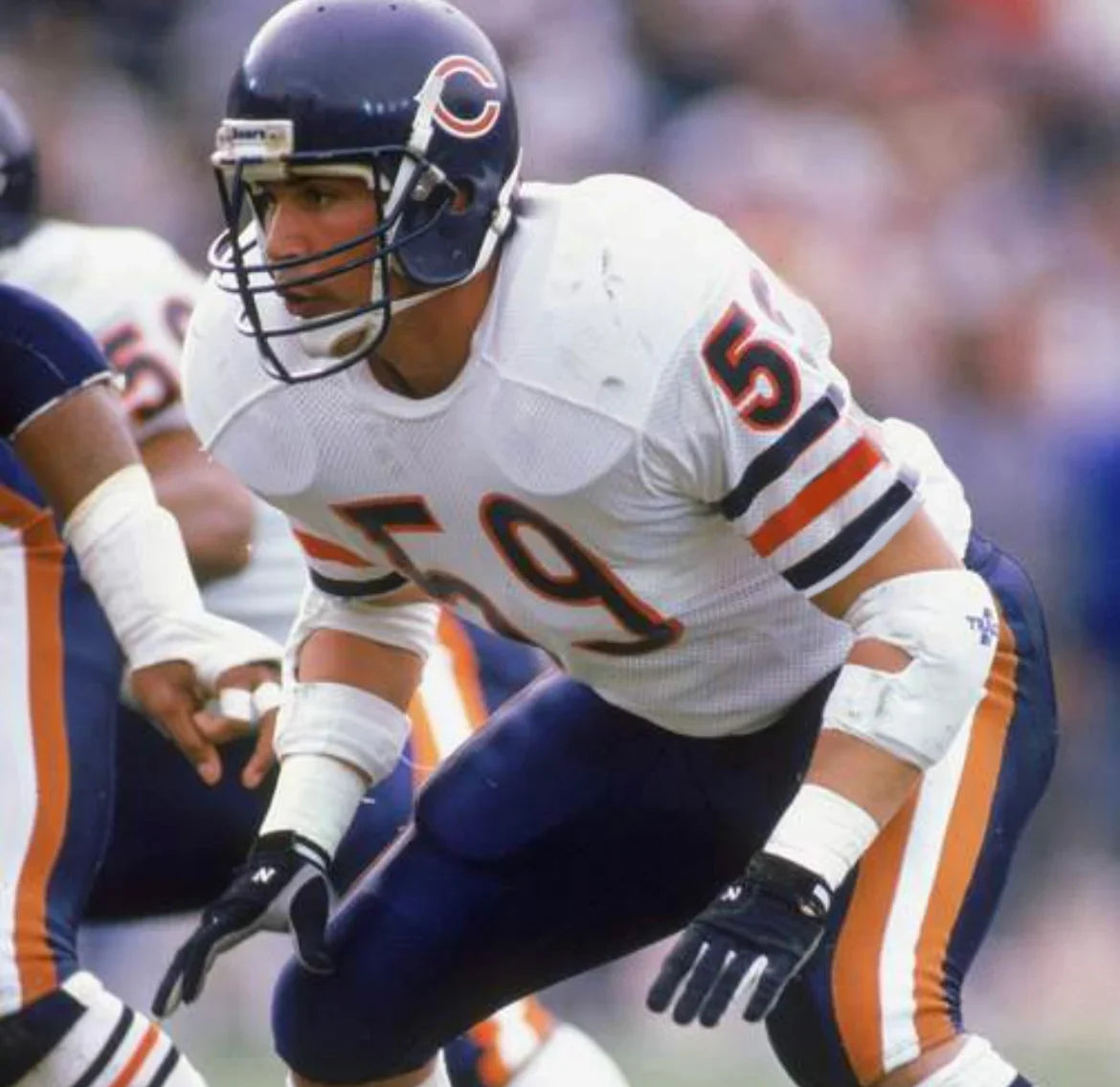Ron Rivera Chicago Bears NFL Mitchell & Ness Jersey product image 4, provided for visual reference and product detail review