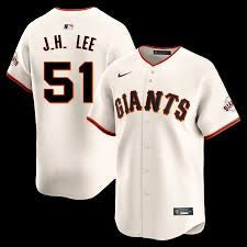 Jung Hoo Lee YOUTH SAN FRANCISCO Giants Official MLB jersey white product image 1, provided for visual reference and product