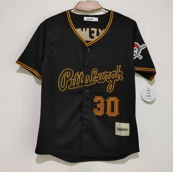 Paul Skenes YOUTH Pittsburgh Pirates Classic Authentics Jersey product image 2, provided for visual reference and product