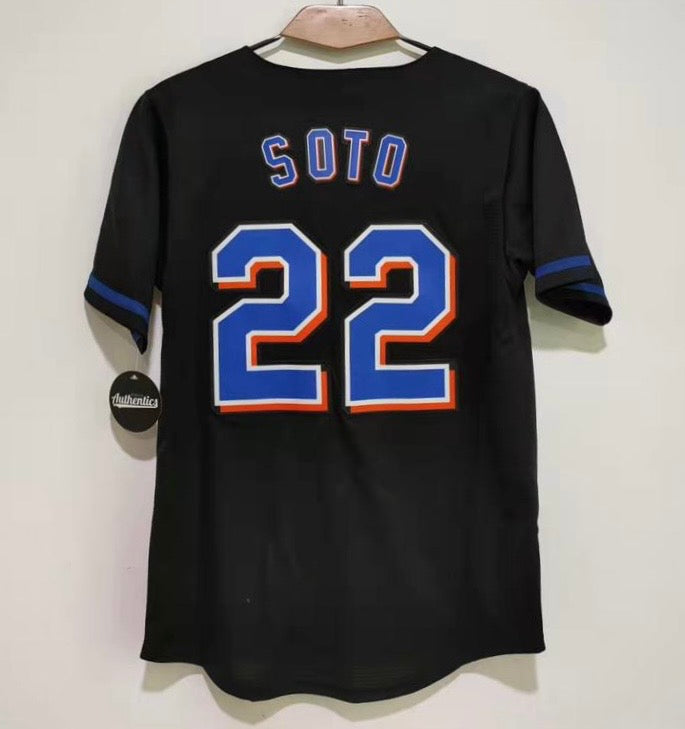 Juan Soto YOUTH New York Mets Jersey Classic Authentics product image 1, provided for visual reference and product detail