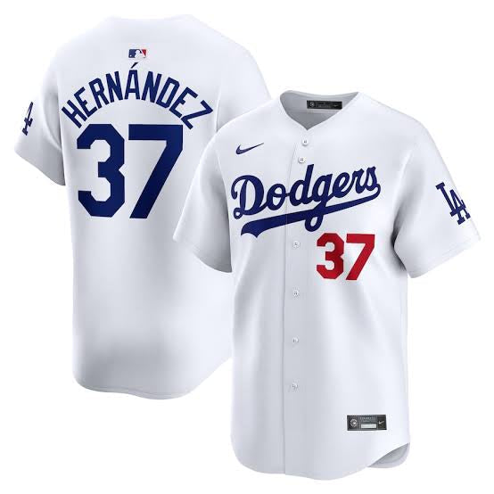 Teoscar Hernandez Los Angeles Dodgers YOUTH Official MLB Nike Jersey black product image 1, provided for visual reference