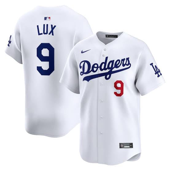 Gavin Lux Los Angeles Dodgers YOUTH Official MLB Nike Jersey white product image 1, provided for visual reference and