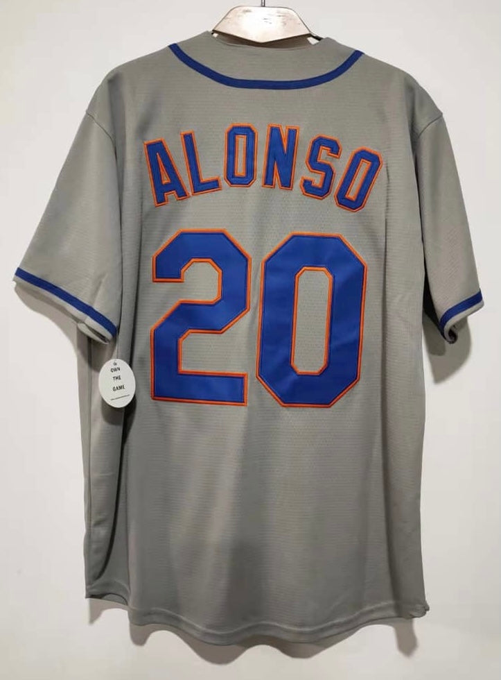 Pete Alonso YOUTH New York Mets Classic Authentics Jersey product image 1, provided for visual reference and product detail