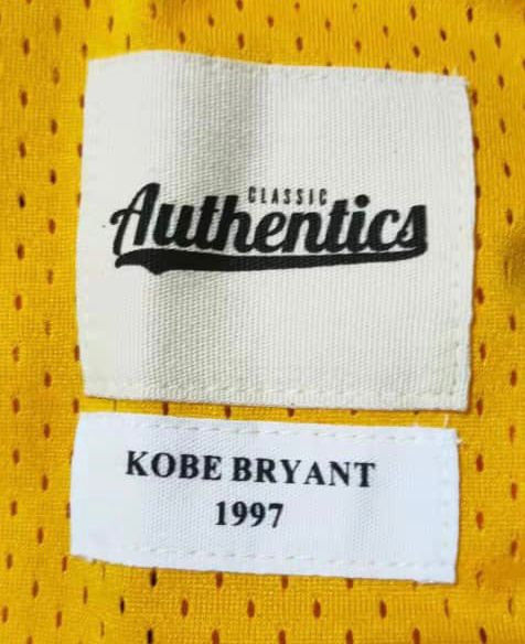 Kobe Bryant YOUTH Los Angeles Lakers Jersey Yellow product image 3, provided for visual reference and product detail review