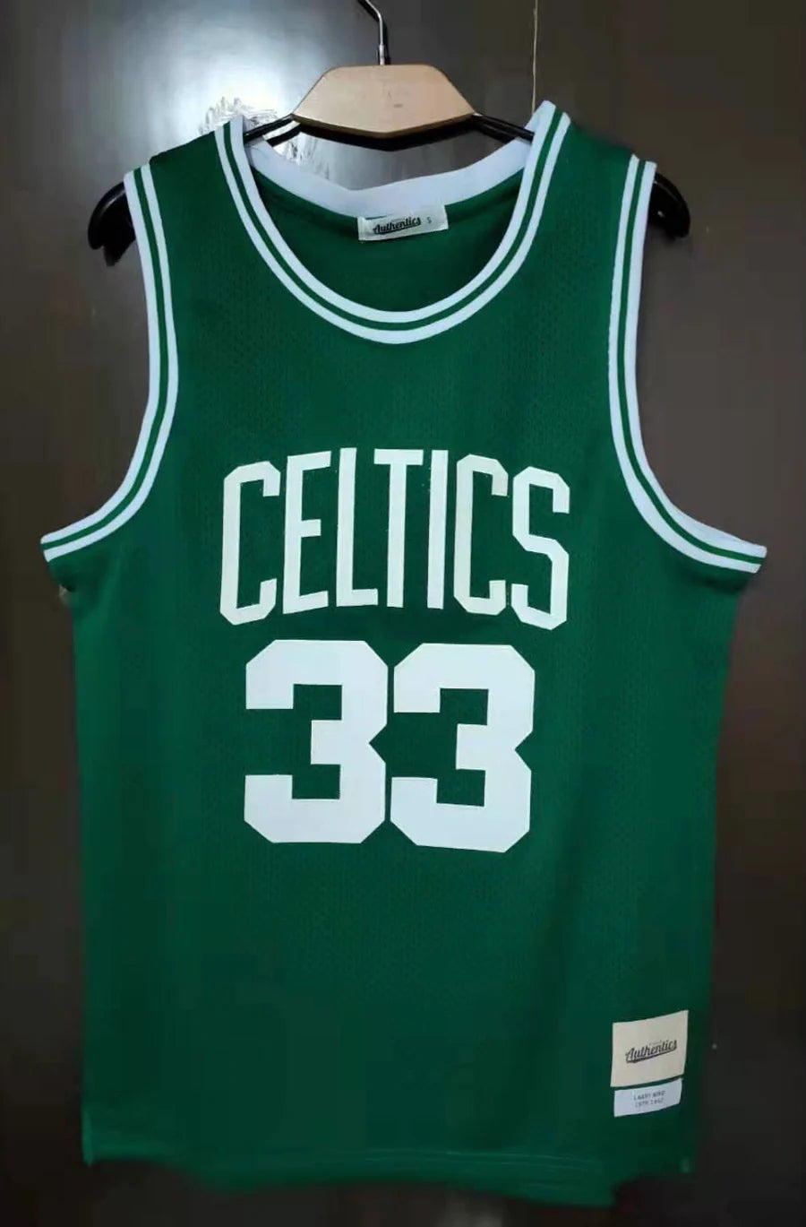 Larry Bird YOUTH KIDS Boston Celtics Jersey Classic Authentics product image 2, provided for visual reference and product
