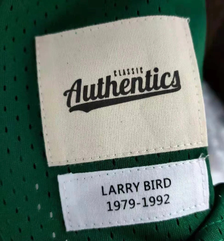 Larry Bird YOUTH KIDS Boston Celtics Jersey Classic Authentics product image 3, provided for visual reference and product