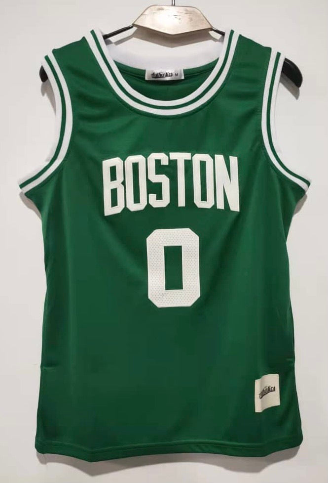 Jayson Tatum YOUTH Boston Celtics Jersey Classic Authentics product image 2, provided for visual reference and product