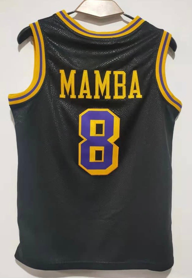 Kobe Bryant MAMBA YOUTH black snakeskin material product image 1, provided for visual reference and product detail review