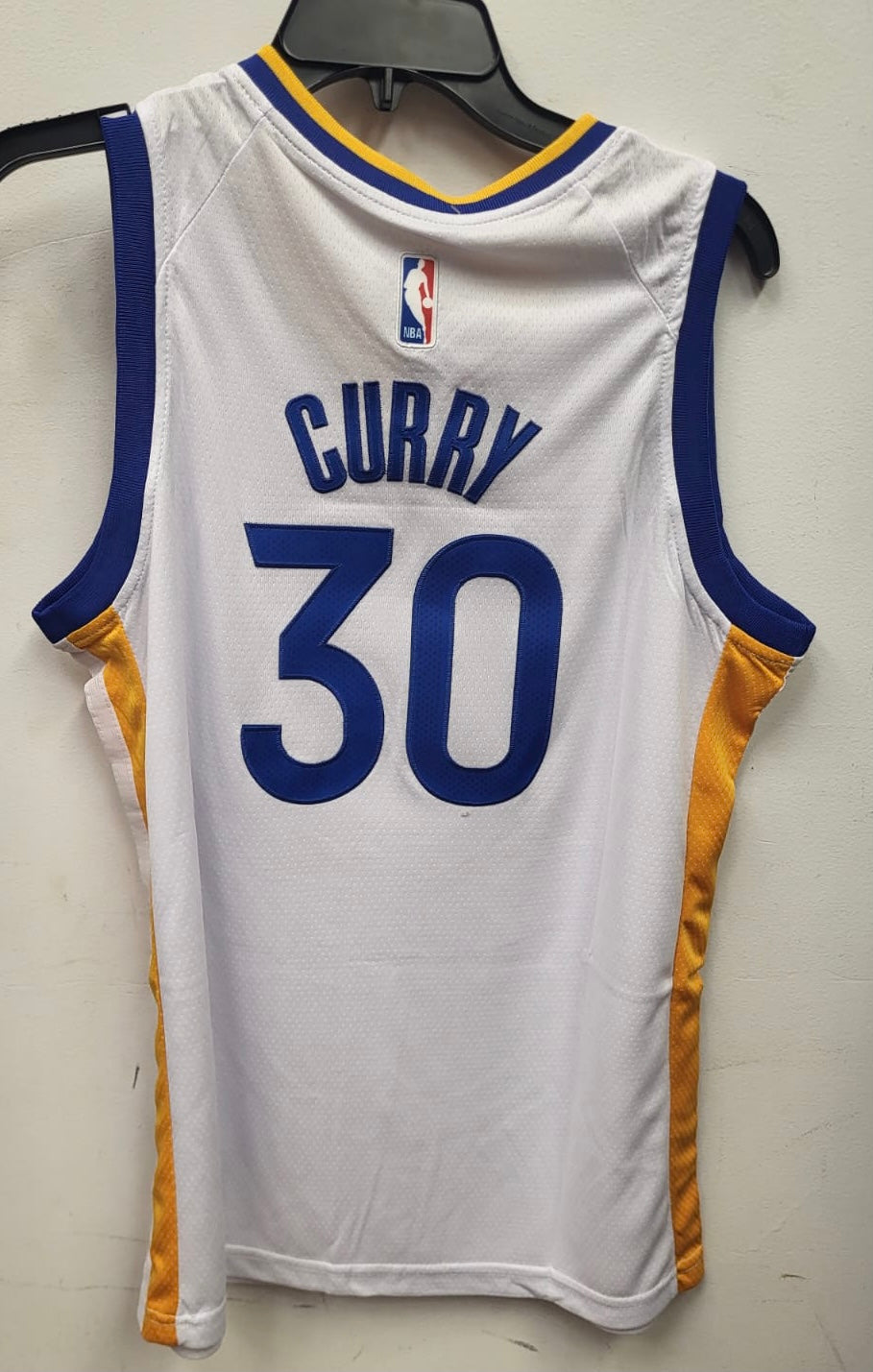 Stephen Curry Golden State Warriors YOUTH Official NBA Nike Jersey white product image 1, provided for visual reference and