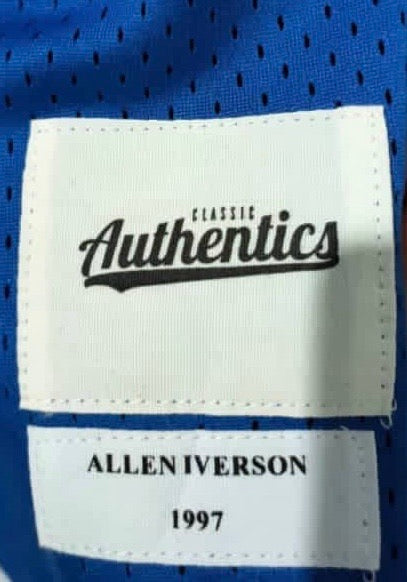 Allen Iverson YOUTH Philadelphia 76ers Jersey product image 3, provided for visual reference and product detail review