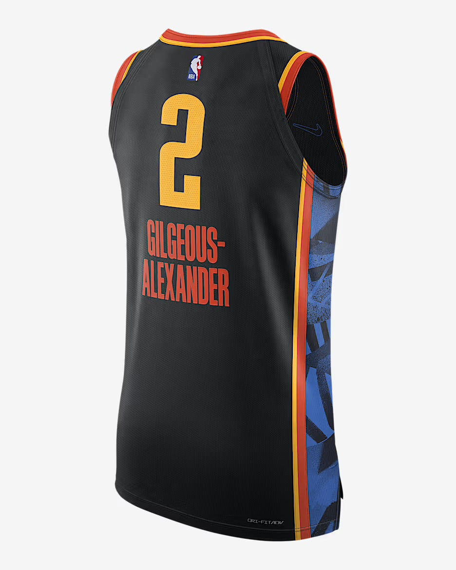 Shai Gilgeous - Alexander Oklahoma City Thunder Official Nike YOUTH Jersey product image 1, provided for visual reference