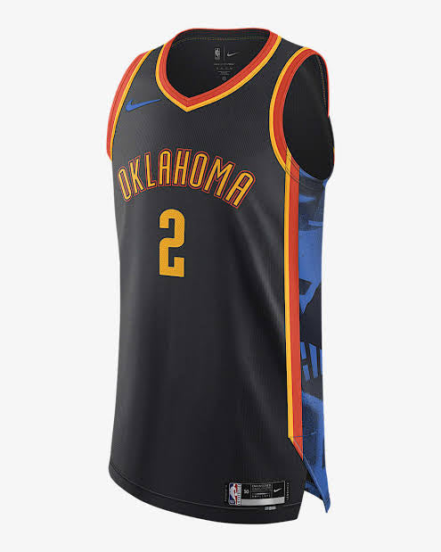 Shai Gilgeous - Alexander Oklahoma City Thunder Official Nike YOUTH Jersey product image 2, provided for visual reference