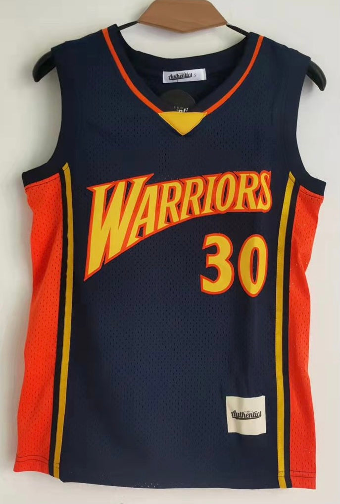 Stephen Curry Golden State Warriors YOUTH Jersey Classic Authentics product image 2, provided for visual reference and
